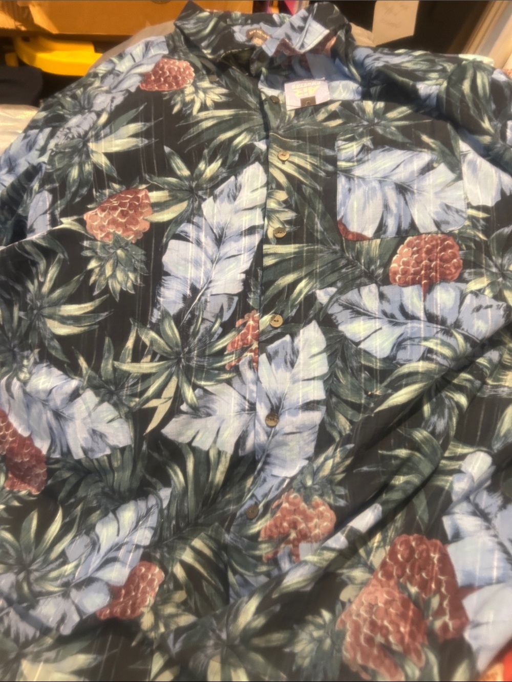 NWT Sz 3xlt floral shirt by van heusen